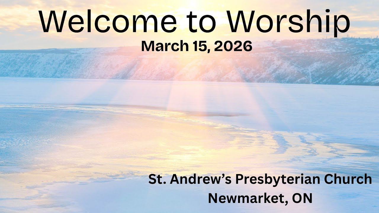 Worship for Sunday February 15, 2026