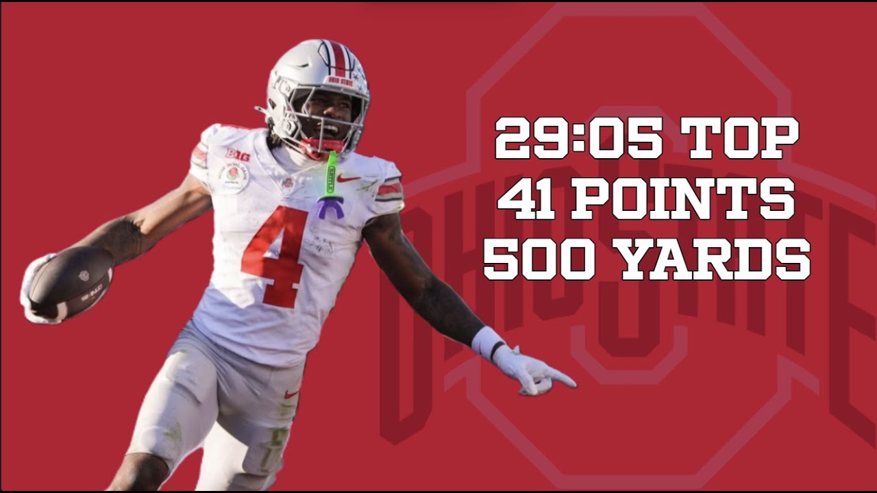 Ohio State Offense vs Oregon Defense - CFB Cutups Bowl Games 2024