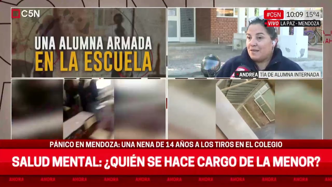 PANICO en una ESCUELA en MENDOZA: MANO a MANO con la TÍA de una ALUMNA de la INSTITUCIÓN