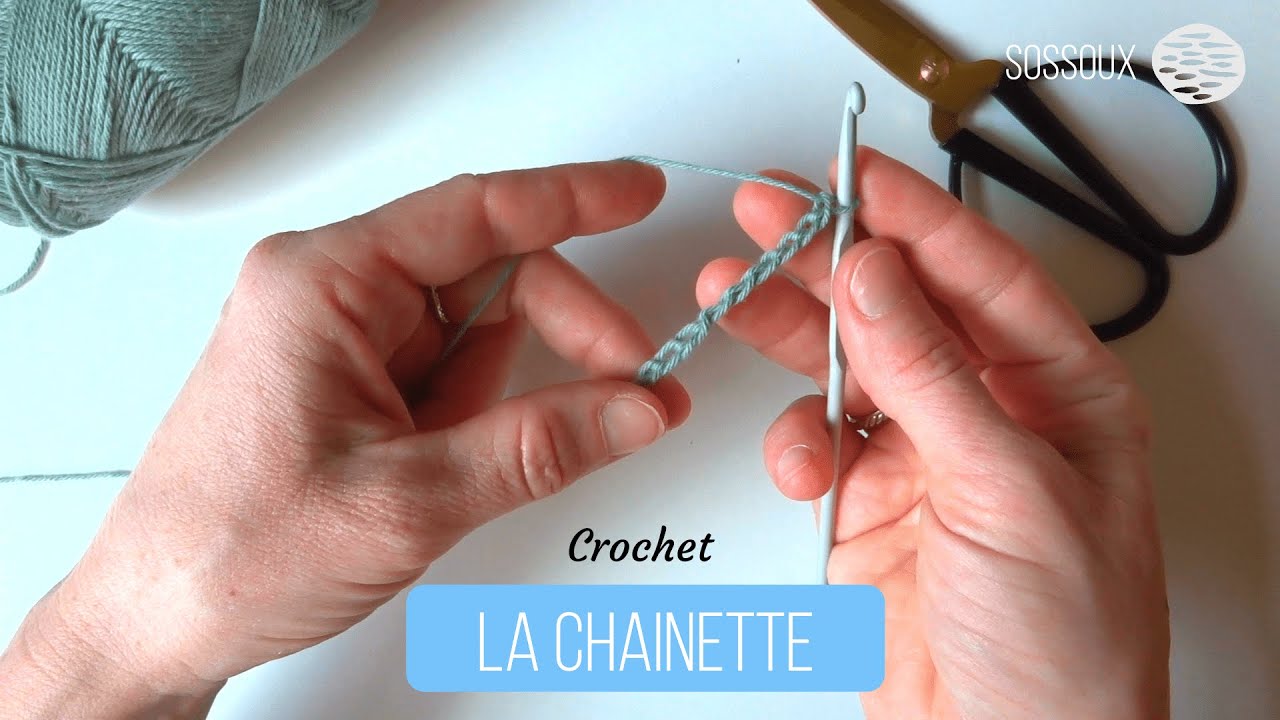 Comment r&eacute;aliser une CHAINETTE au crochet?