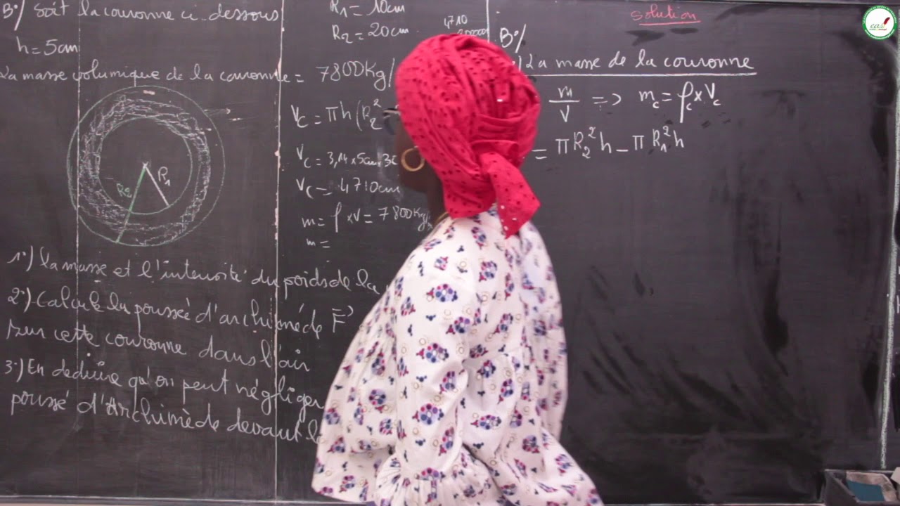 Exercices - Seconde S - Physique Chimie : Masse et poids / Relation entre poids et masse / Suite 2