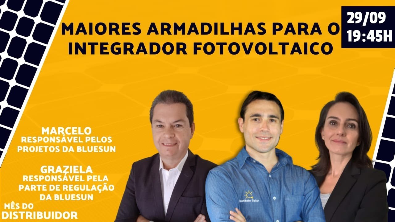 Live #031: As Maiores armadilhas para o Integrador Fotovoltaico e como escapar delas
