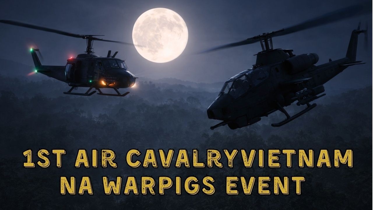MaVirk-1st Air Cavalry – Vietnam 1966 | UH-1H  & Cobra CAS |WAR PIGS NA ARMA Reforger Event Gameplay