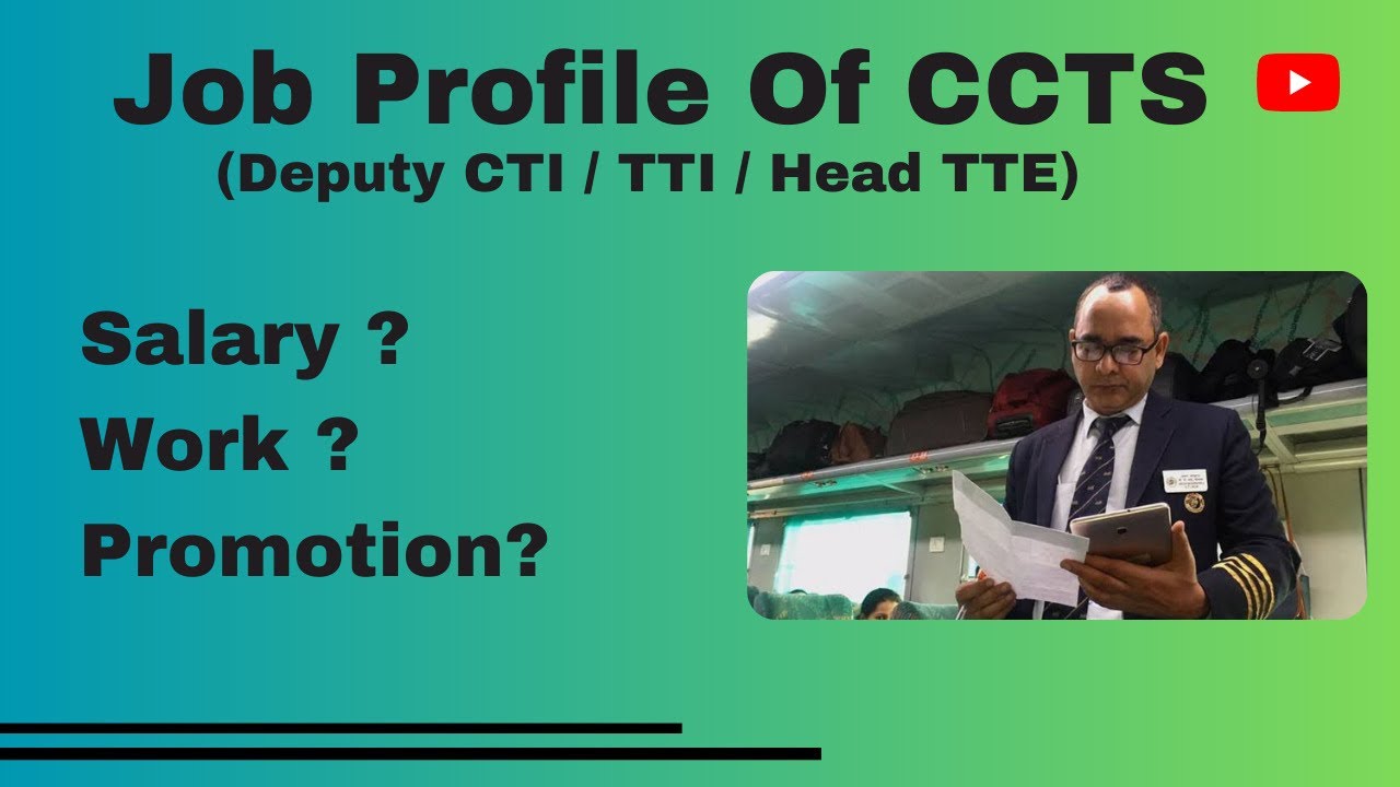 Job Profile Of CCTS | TTI | Ticket Supervisor | Deputy CTI | Salary |Promotion | Work | NTPC | 2023|