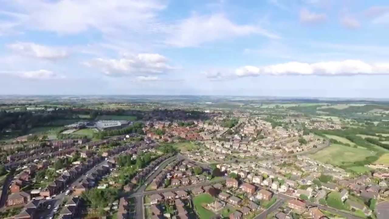 100m 360 Pan round view from Hoyland, Barnsley