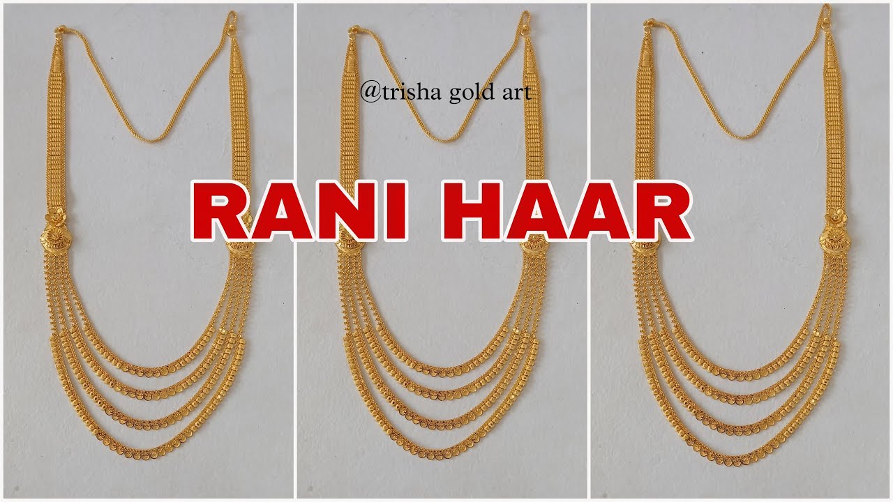Rani Haar Designs | Gold Ranihar | Rani Haar With Price