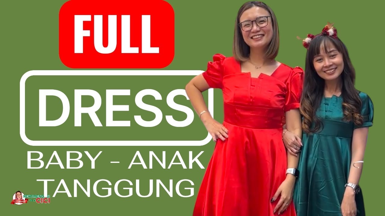 PESONA! DRESS ANAK NATAL & WEDDING 2025! USIA BABY-ANAK TANGGUNG! COCOK BUAT RESELLER! 👗