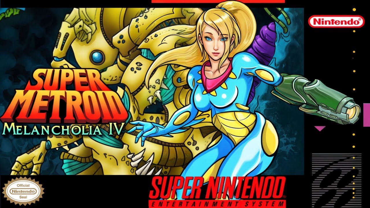 Super Metroid: Melancholia IV - Hack SNES Full Gameplay
