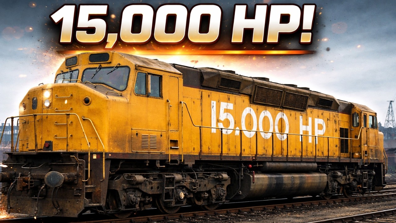 5 Most Powerful Locomotives Ever BUILT