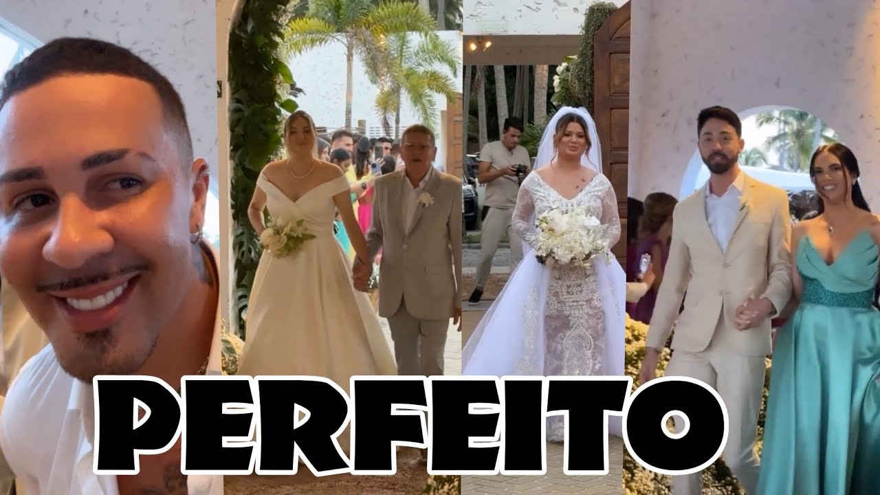 CARLINHOS MAIA🌻E MUITAS SURPRESAS NA ENTRADA😱DE MAYARA BOUVIER E THAMARA MAIA NA IGREJA💒