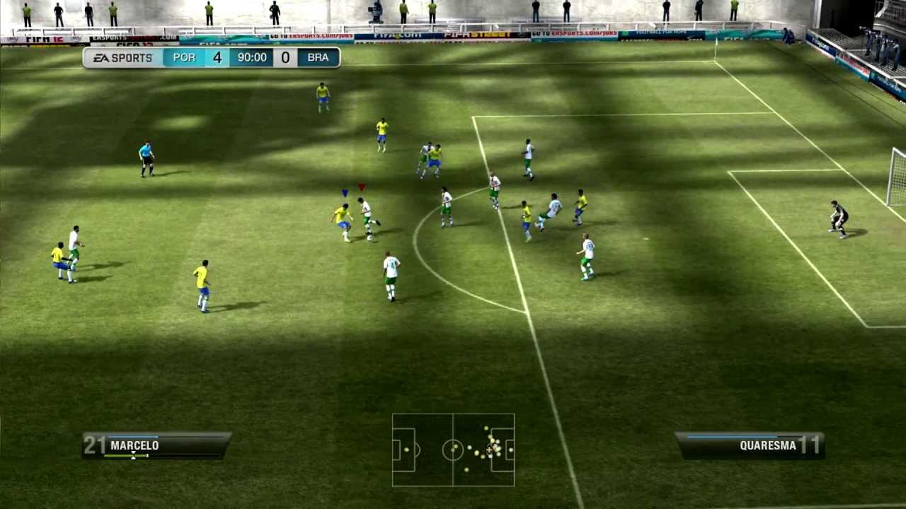 FIFA 12 Portugal Brazil 4-0 [FullHD]
