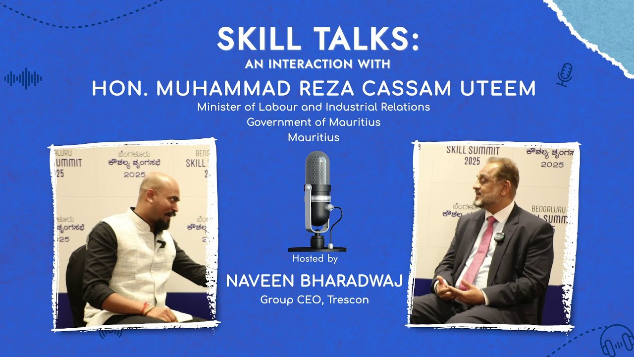 🎙️ Skill Talks | Featuring Hon. Muhammad Reza Cassam Uteem