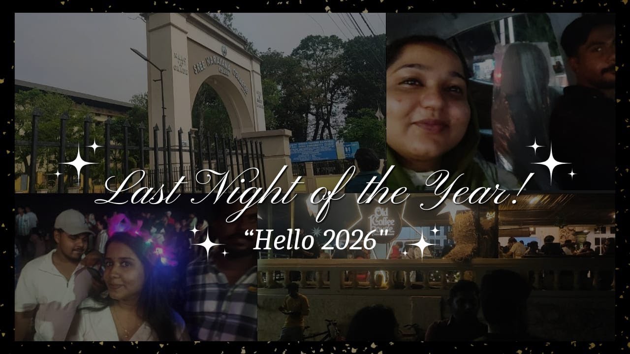 𝘓𝘢𝘴𝘵 𝘯𝘪𝘨𝘩𝘵 𝘰𝘧 2025 😍𝘌𝘹𝘢𝘮 𝘥𝘢𝘺 𝘸𝘪𝘵𝘩 𝘯𝘦𝘸 𝘺𝘦𝘢𝘳😌☺️ #likeandsubscribe #happymoments #newyear #2026