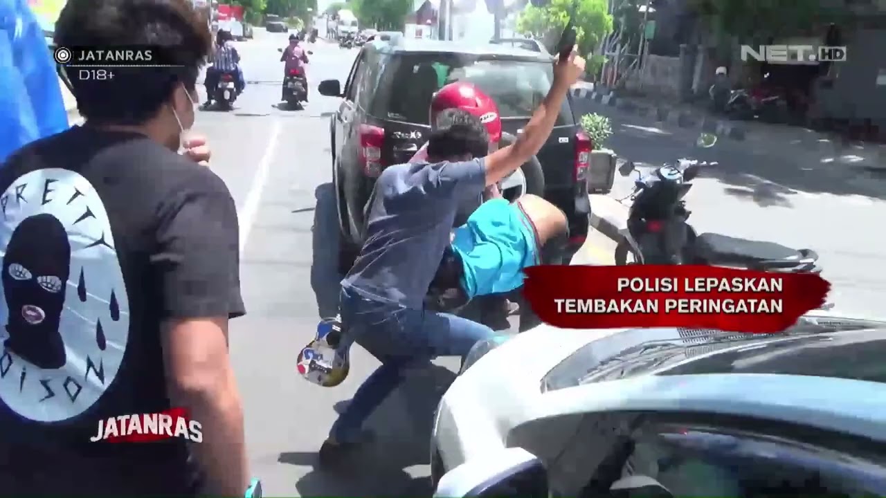 JATANRAS - Residivis Pelaku Penjambretan Dikejar Polisi