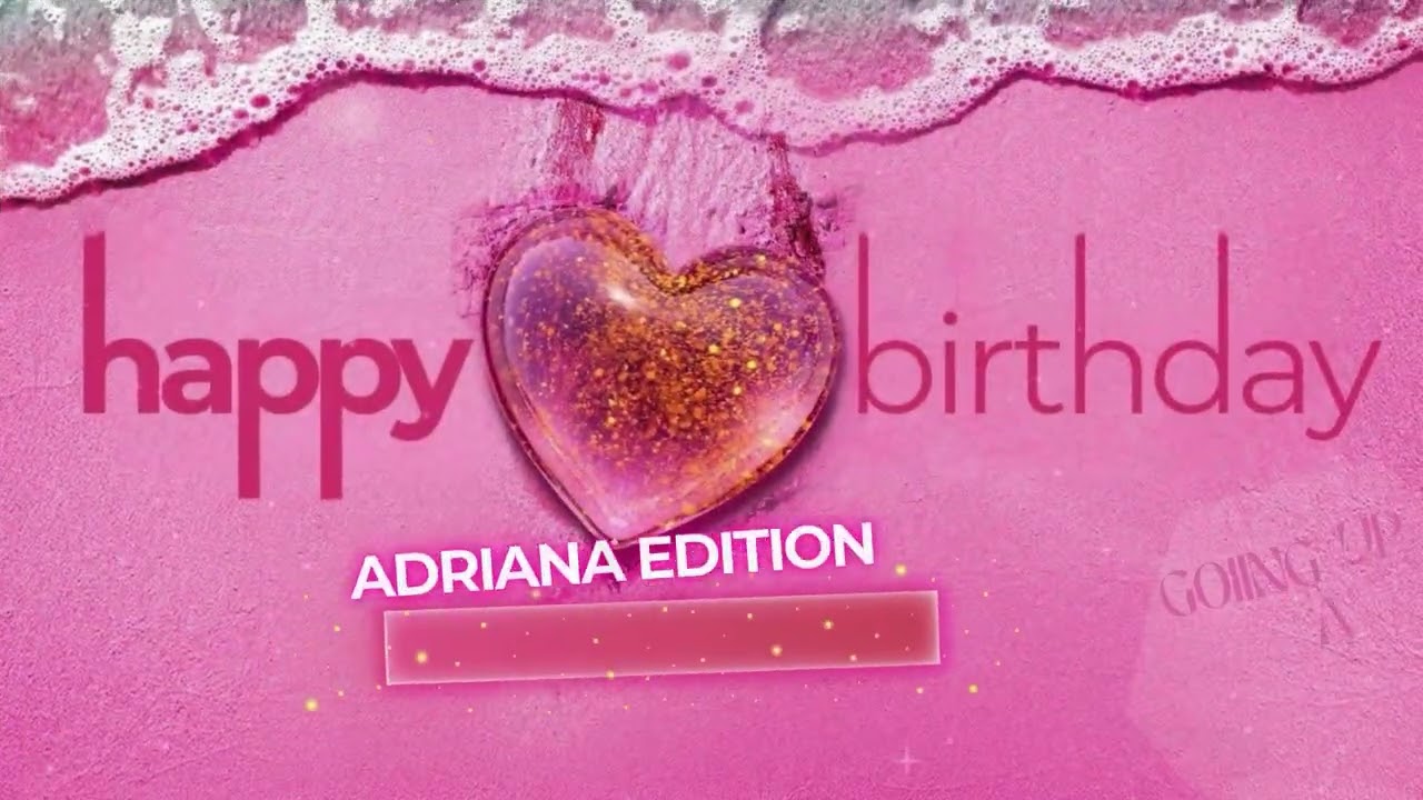 Adriana Birthday love island themed