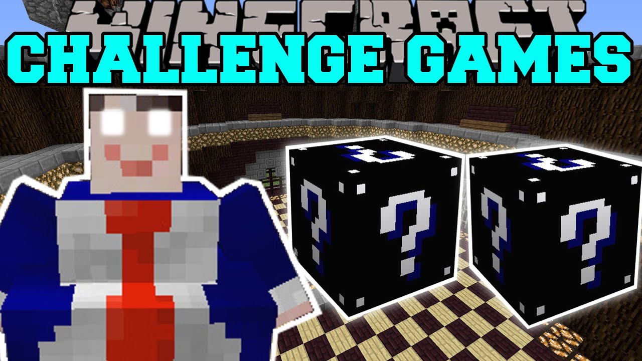 Minecraft: CRIMINAL CHALLENGE GAMES - Lucky Block Mod - Modded Mini-Game