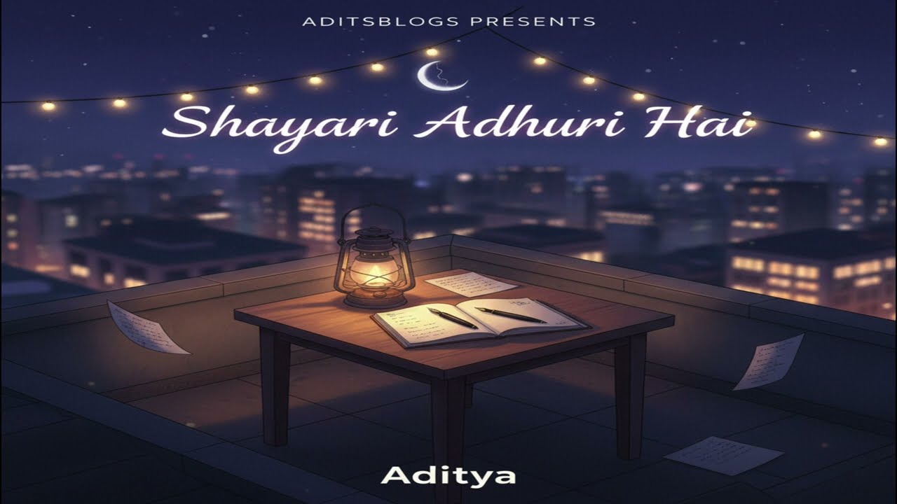 Shayari Adhuri hai |  Official Audio | Aditya | aditsblogs
