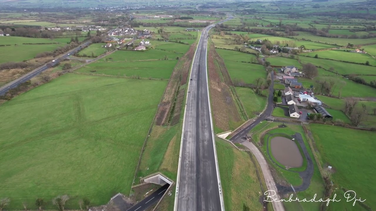 The A6 From Altagarron Rd - Glenshane Rd
