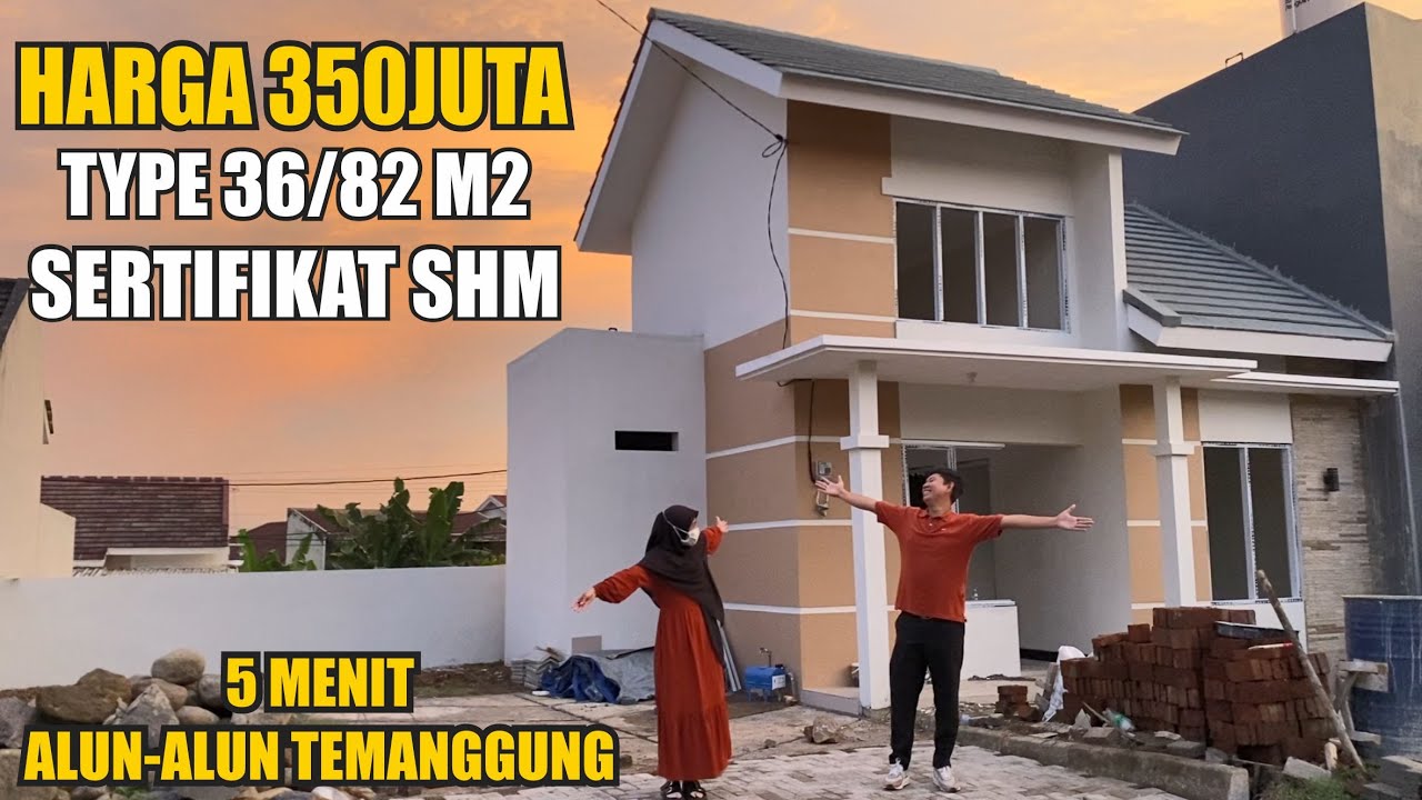 PERUMAHAN MURAH KOTA TEMANGGUNG HARGA 350JUTA SERTIFIKAT SHM CUMA 1 UNIT BISA KPR  VIEW GUNUNG