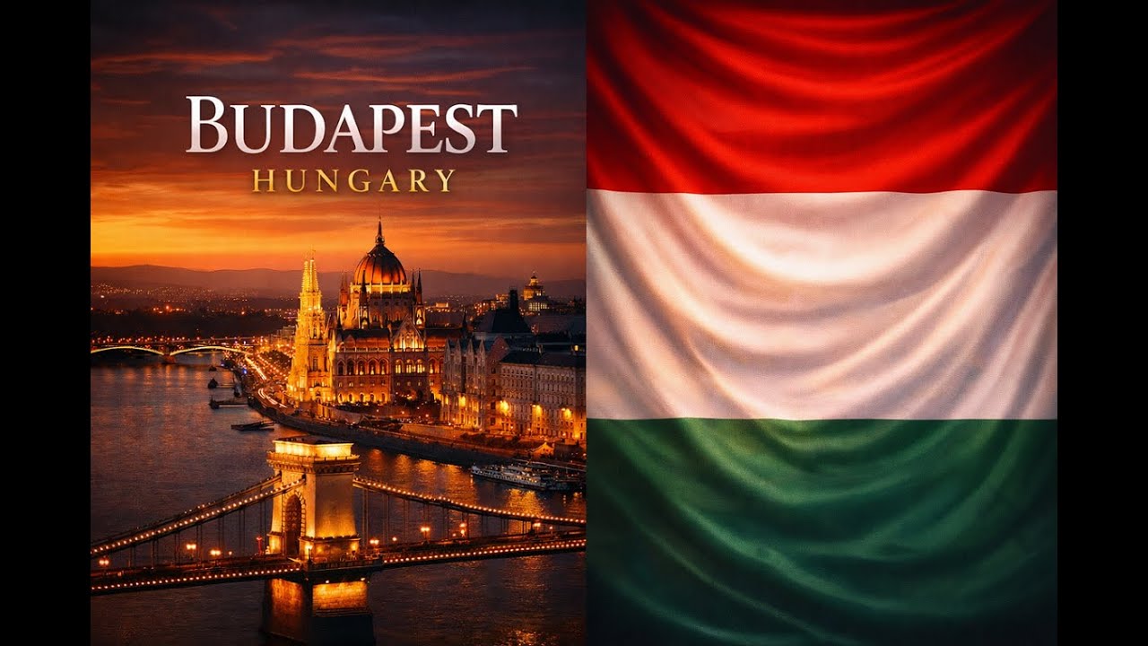 BUDAPEST, HUNGARY 🇭🇺 | A Cinematic Night City (4K)