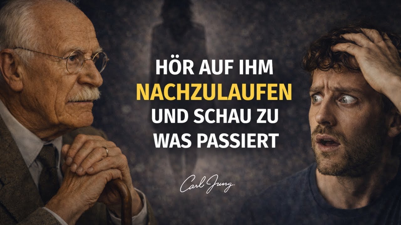 Wenn du aufhörst zu drängen, erkennt er deinen wahren Wert — Carl Jung