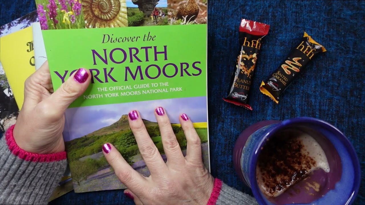 ASMR | Where Have I Been? Whispered Chat - Hot Choc - Snack Tasting - Book Browsing & Reading