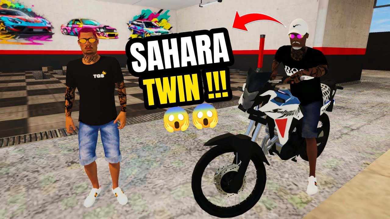 Equipei a moto do meu primo !! Será que ele gostou? Elite auto Brasil.