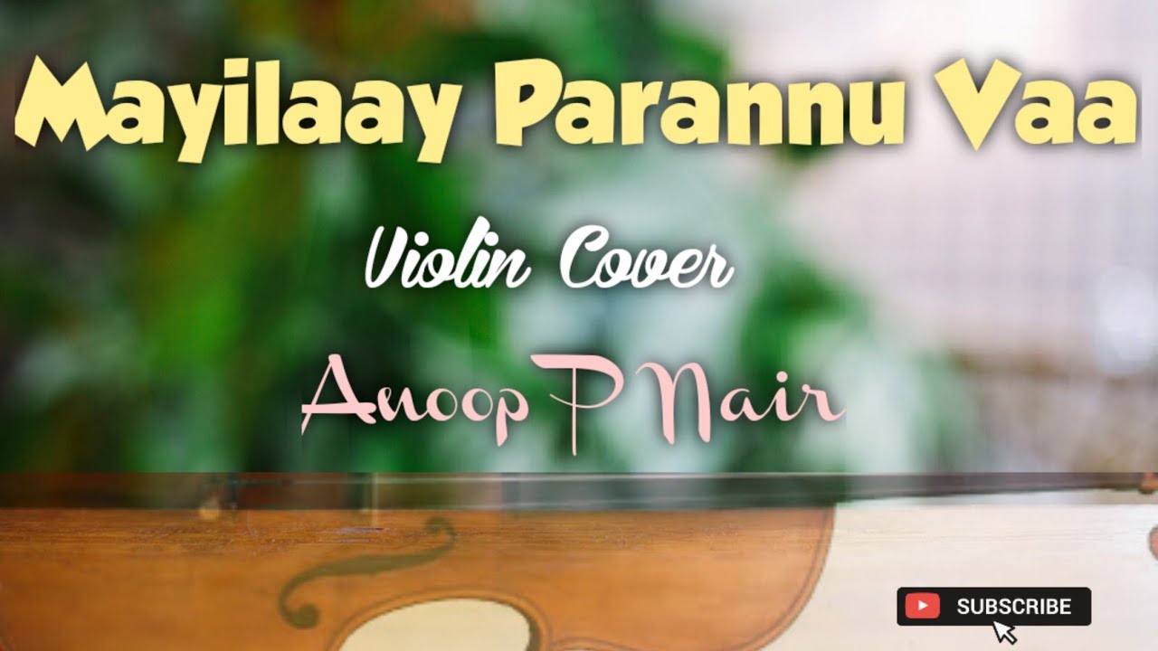 Mayilaay Parannu Vaa | Violin Cover | Mayilpeelikkavu | K S Chithra | K J Yesudas #malayalam
