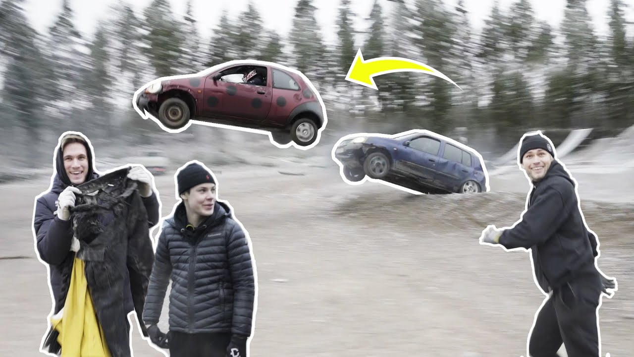 VOLTAR UTFÖR ETT STUP MED SKITFUL BIL!!