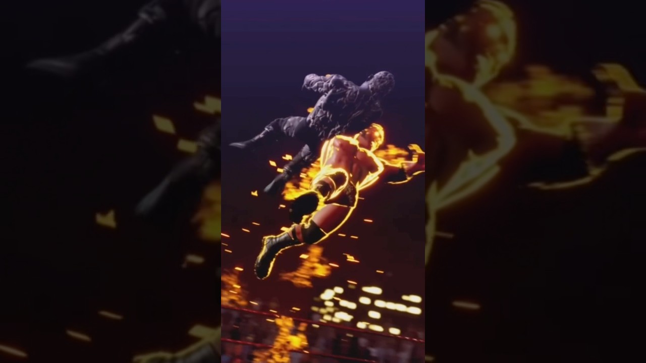 The Rock Bottom vs. The Stone Cold Stunner. WWE 2K Battlegrounds. #wwe #wwe2k #therock  #stonecold