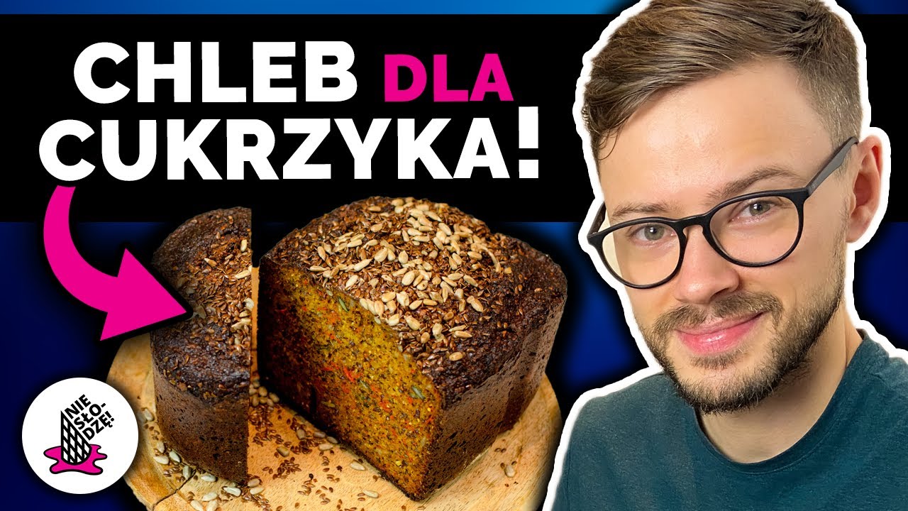 🍞 Piekę CHLEB dla CUKRZYKA | Przepis na chleb proteinowy [PIECZYWO DLA DIABETYKA] | Nie słodzę