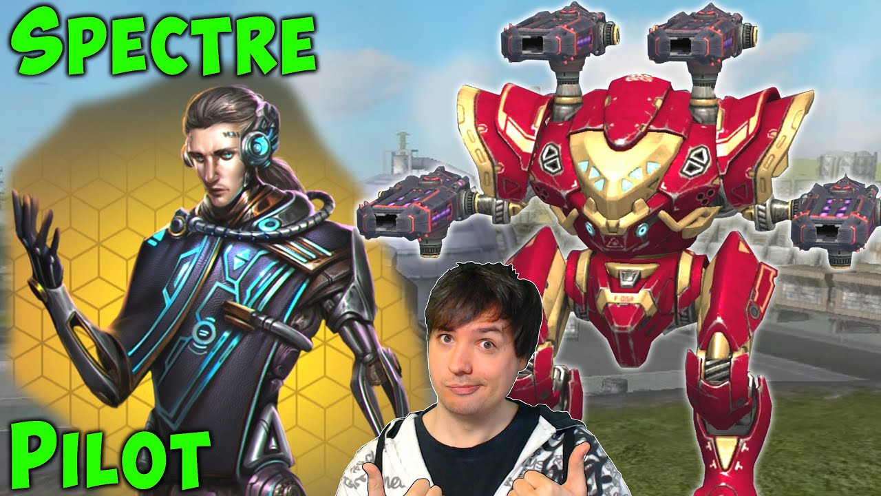 Legendary Spectre Pilot with Damage Boost - War Robots Mk2 Gameplay WR