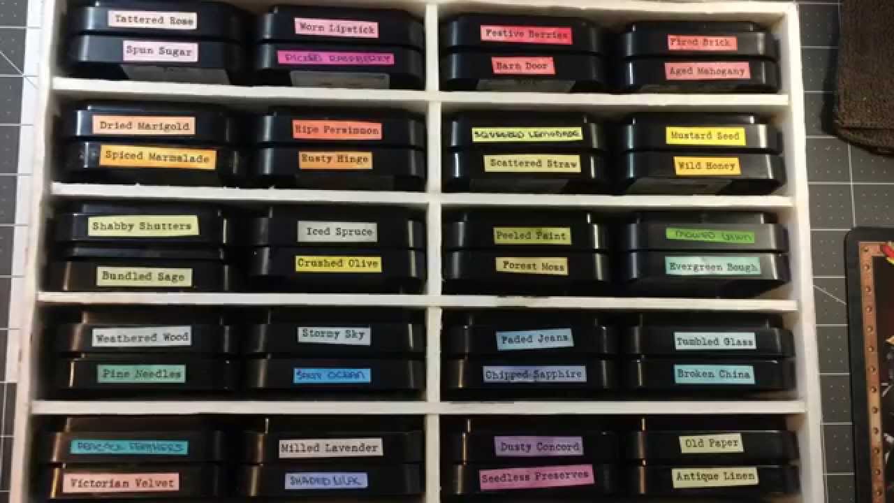 ***SOLD***FOR SALE 50 Tim Holtz Distress Ink Pad Collection
