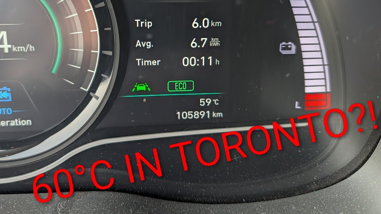 2019 Hyundai Kona EV : How to change a faulty ambiant temperature sensor.