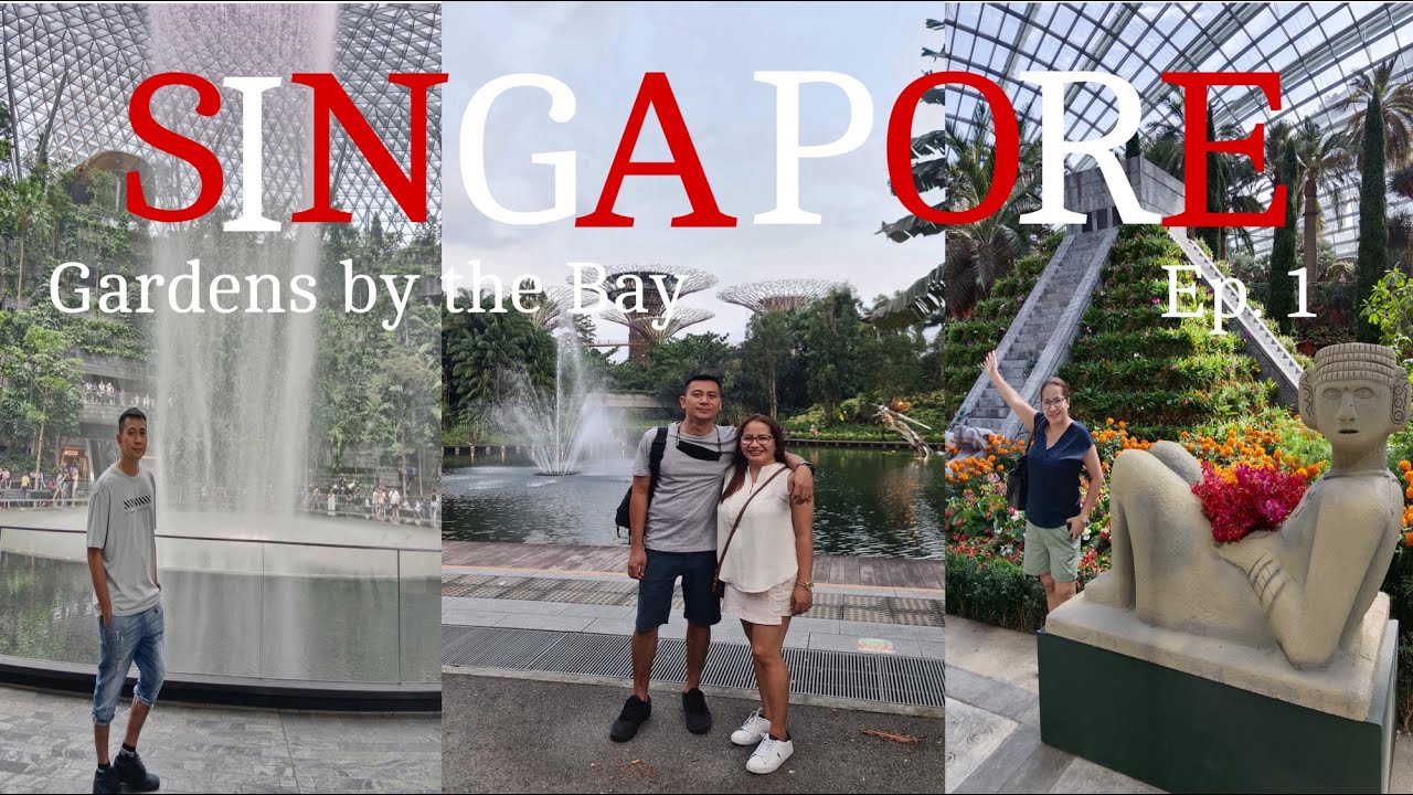 Singapore Vlog 🇸🇬 Day 1 | Exploring GARDENS BY THE BAY (day + night)