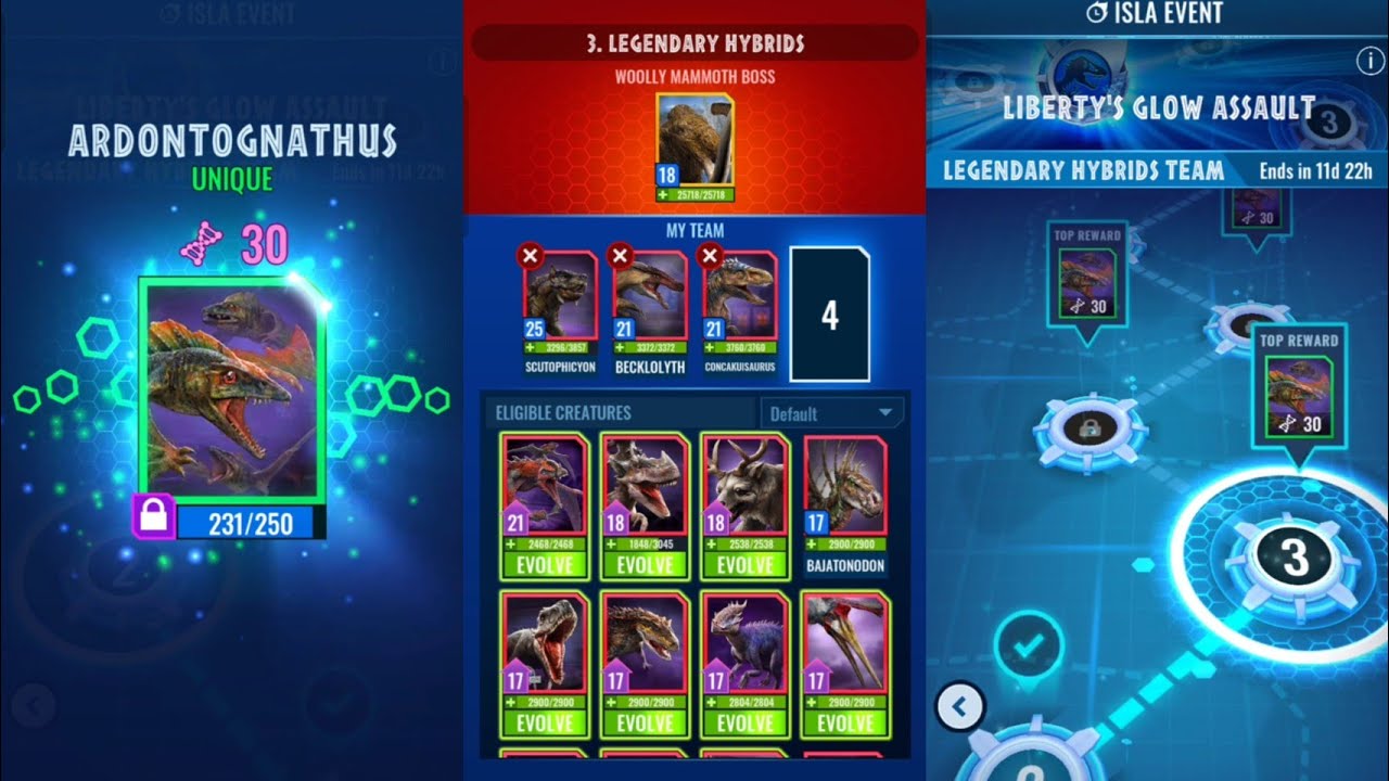 Isla event | Unlock Ardontognathus | Jurassic world alive |