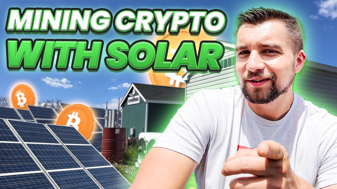 Солнечные панели для майнинга биткоинов?