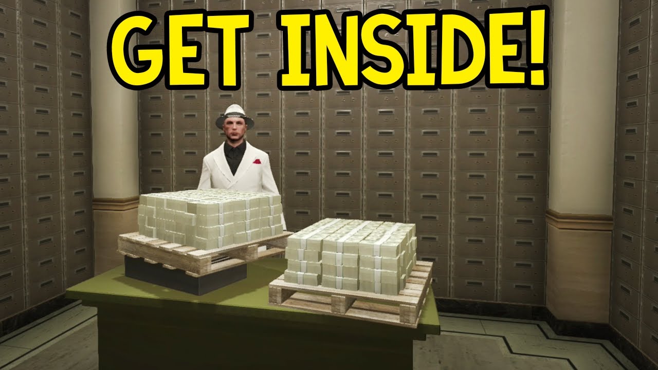 How to: Get Inside the Bank Vault! (GTA 5 Online Glitch Guide)