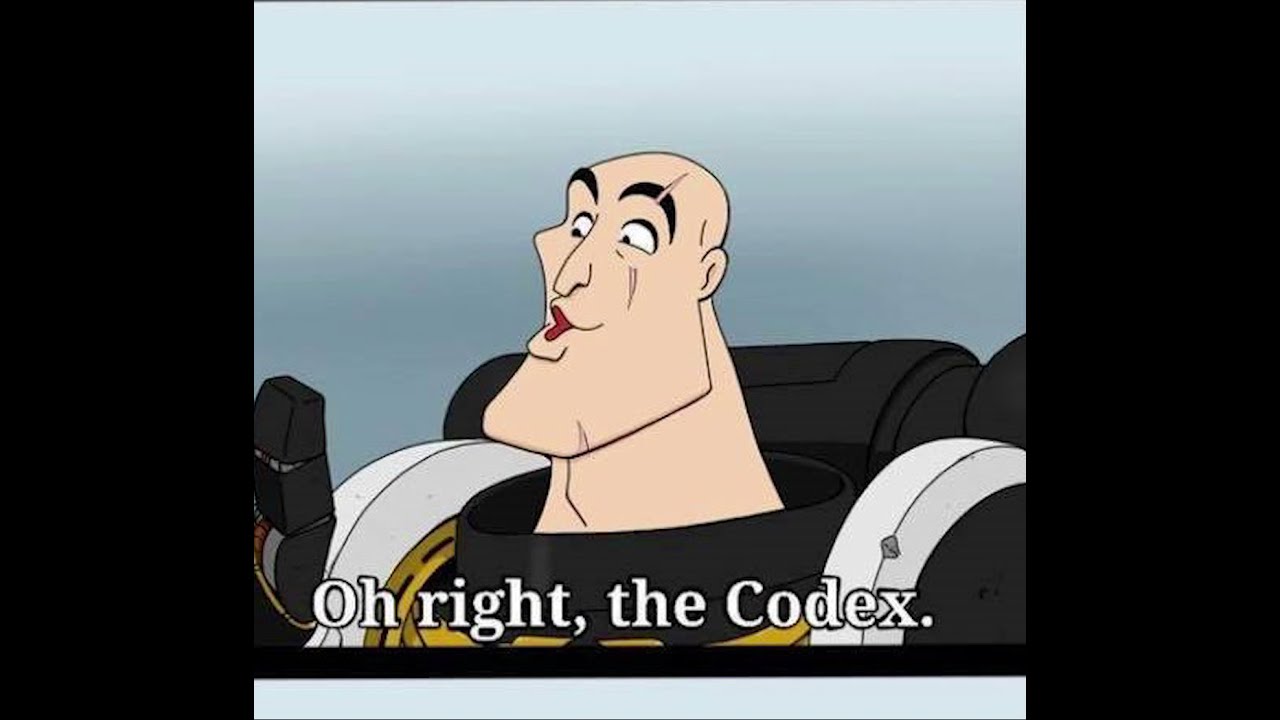 what the black templars do with the codex astartes