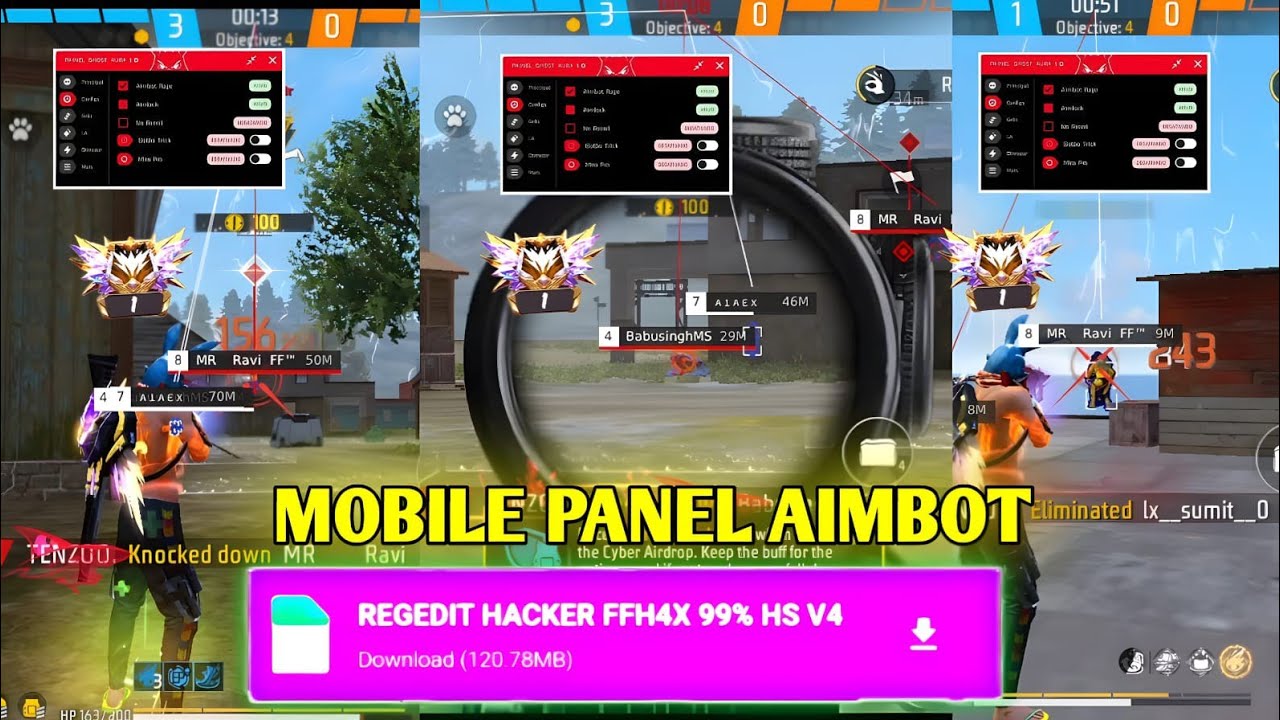 😱 Free Fire OB53 Antiban Headshot Panel 🔥 | Mod Menu + Injector OB53 100% Safe ✅ | #freefire #ob53