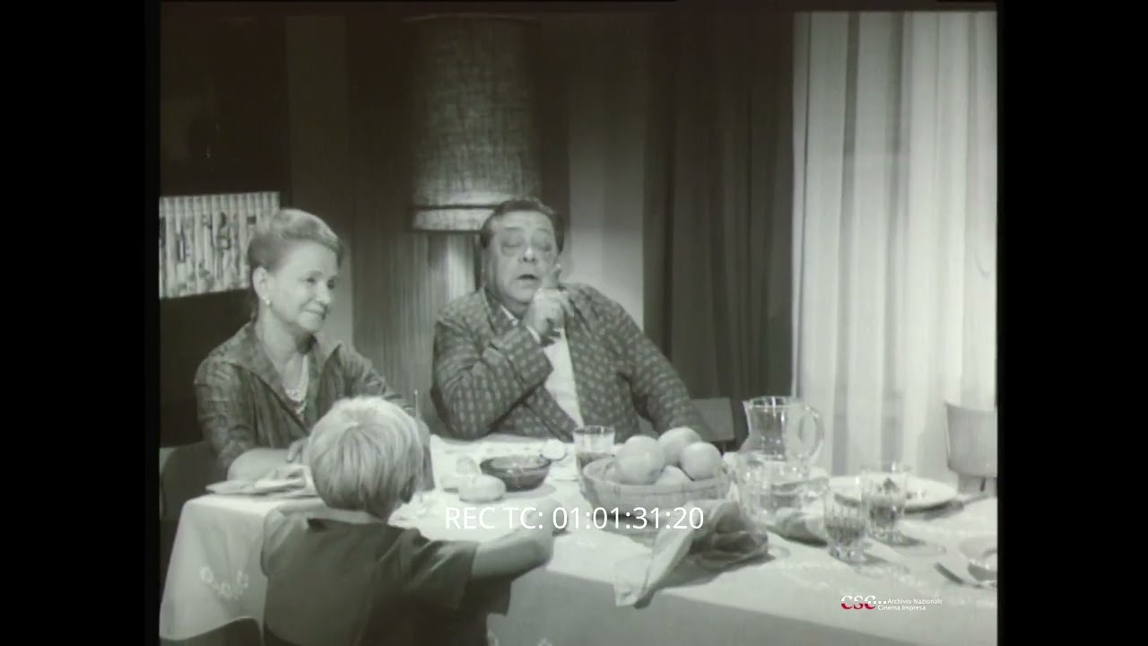Carosello - Lanerossi - Ci Avete Fatto Caso che...con Aldo Fabrizi - Serata (1962)
