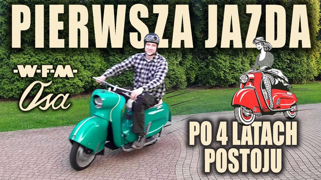 PIERWSZA JAZDA PO 4 LATACH - WFM Osa 🐝#5