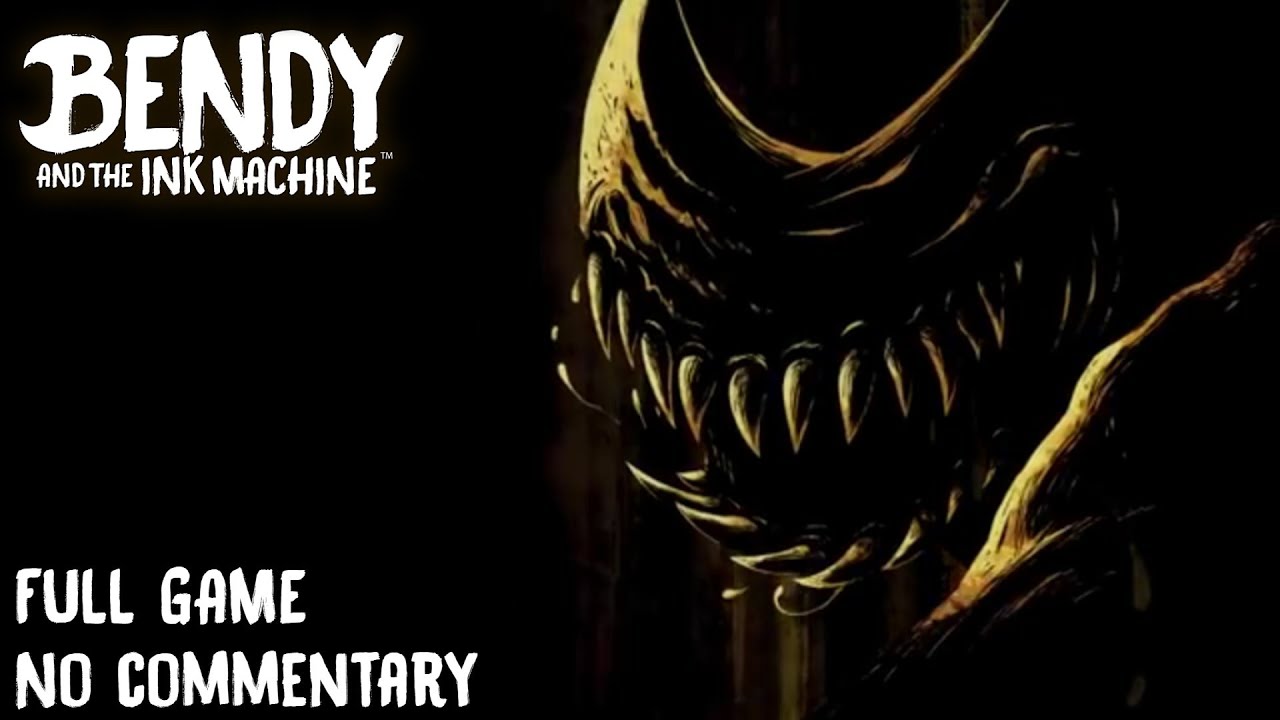 Bendy and the Ink Machine (2017)  | FULL Game ALL CHAPTERS, No commentary Walkthrough 1080p60fps