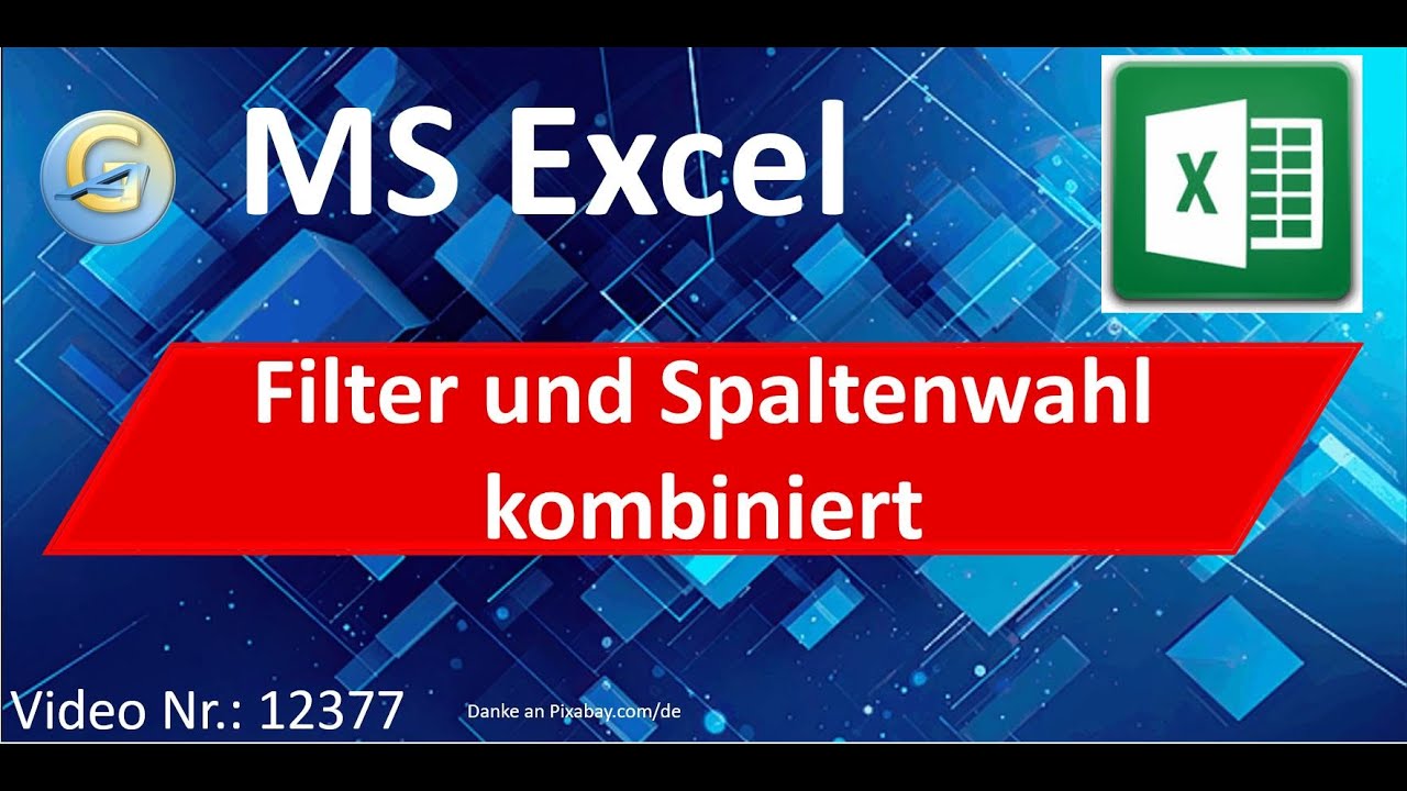 Filterergebnisse gezielt auf Spalten begrenzen – mit FILTER & SPALTENWAHL | #Excel #tips  12377