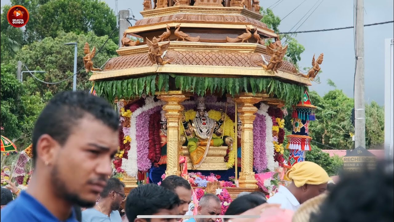 Taï poussam Cavadee Temple Ti bazar St André 2024