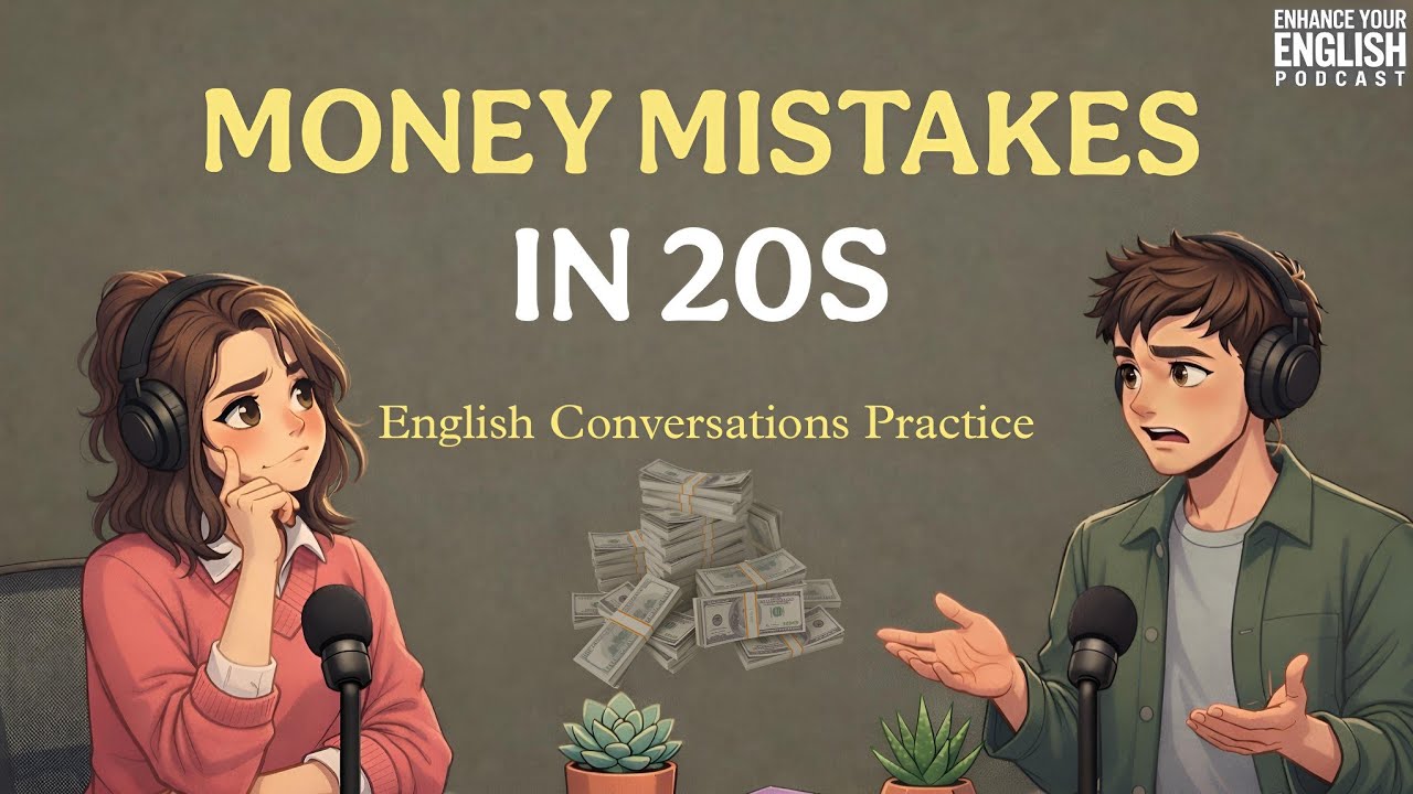 English Podcast For Easy English Conversation | Money Mistakes Nobody Warned Us | Learn English 