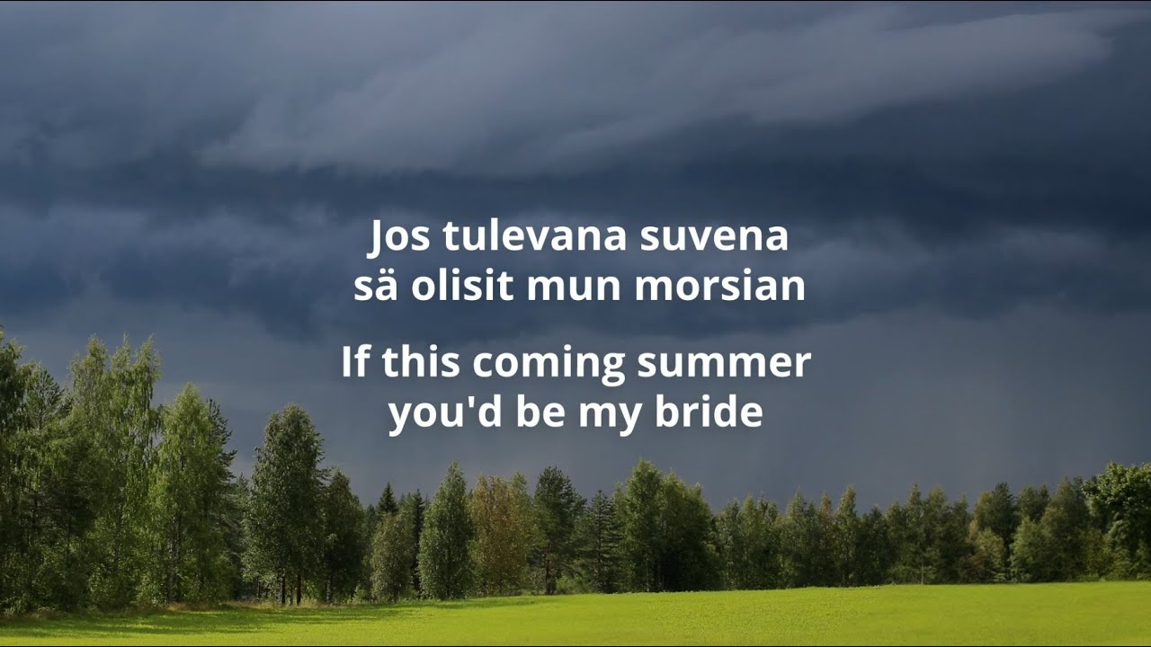 Lauri Tähkä - Morsian Finnish & English Lyrics