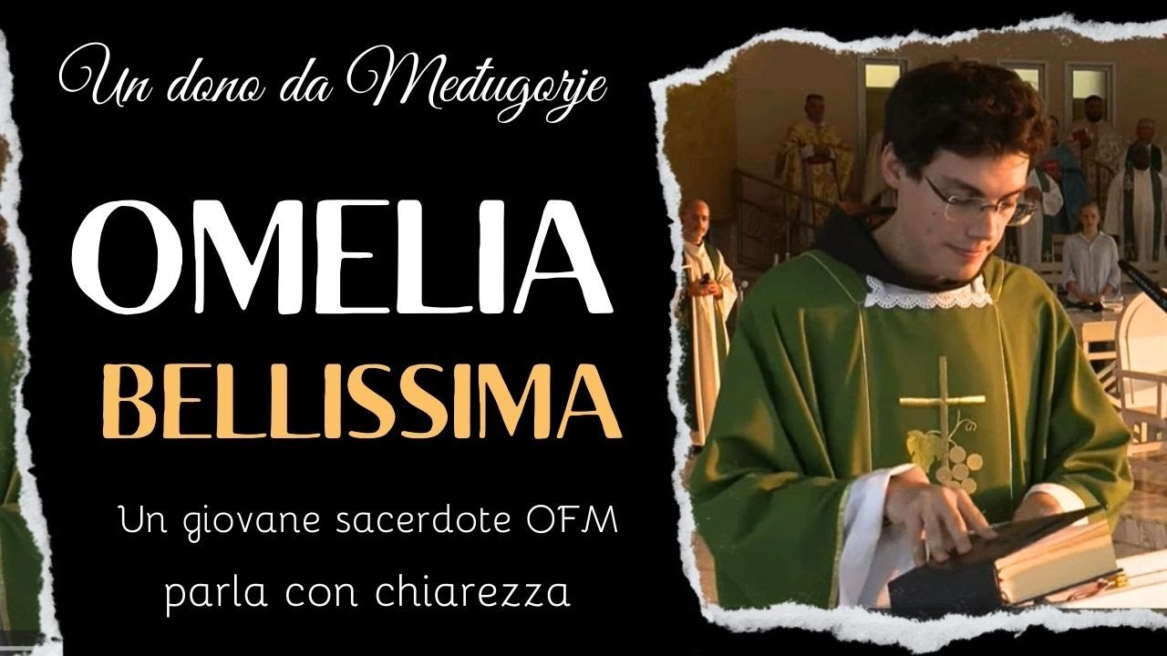 Da Međugorje: BELLISSIMA OMELIA di un giovane sacerdote!