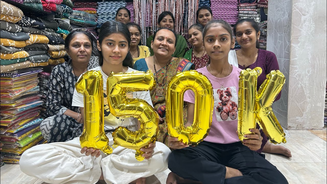 150k celebration with staff 