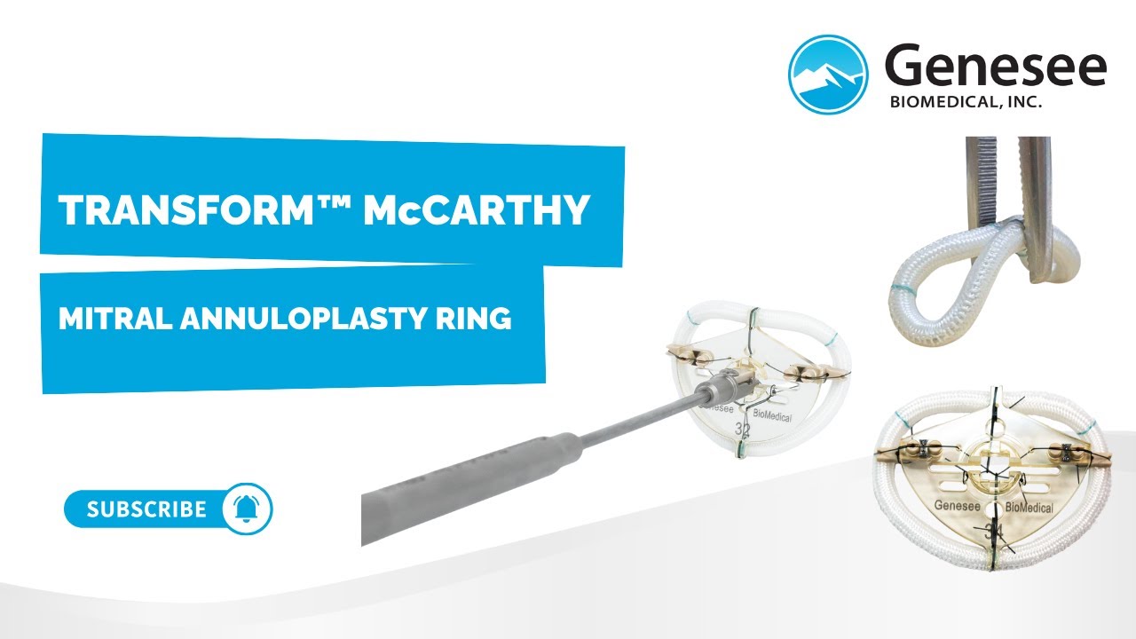 TransForm™ McCarthy Annuloplasty Ring | Mitral Valve Repair for Open, MICS & Robotic Surgery